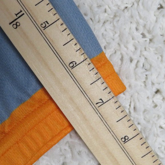 VOLER* Women's Athletic Short Sleeve 3/4 Zipper High/Low Curved Hem Shirt Medium - Picture 10 of 10